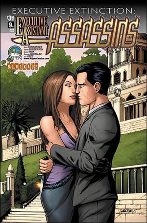 Executive Assistant: Assassins issue 9 Jordan Gunderson Cover