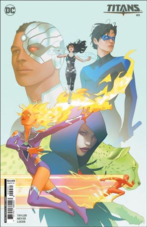 Titans (2023) issue 9-C W. Scott Forbes Cardstock Cover