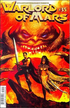 Warlord of Mars issue 35 Clint Langley Cover