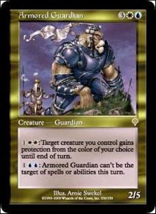 Magic the Gathering: Invasion (Base Set) card 230 Armored Guardian