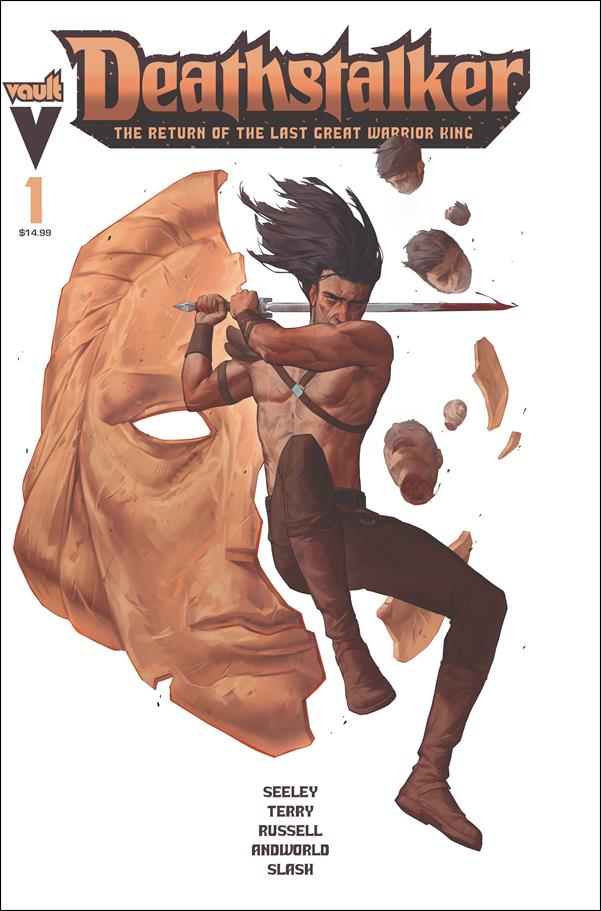 Deathstalker issue 1-D John Patrick Ganas Cover