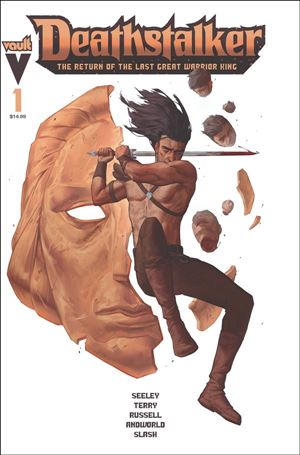 Deathstalker issue 1-D John Patrick Ganas Cover