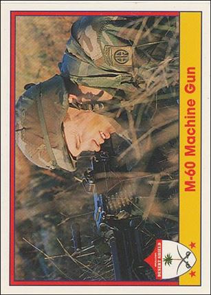 Operation Desert Shield (Base Set) card 42 M-60 Machine Gun