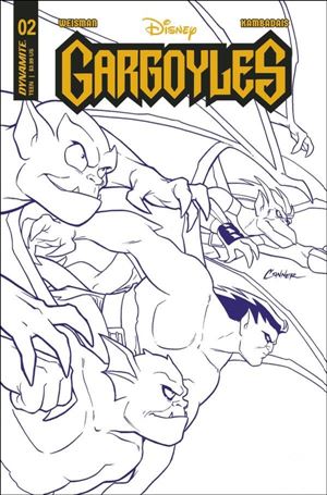 Gargoyles (2022) issue 2-J Amanda Conner 1:20 Purple Line Art Cover