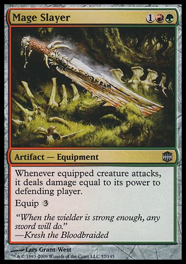 Magic The Gathering: Alara Reborn (Base Set) card 57 Mage Slayer