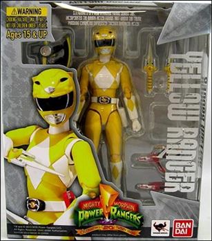 Mighty Morphin Power Rangers (S.H.Figuarts) figure 9 Yellow Ranger