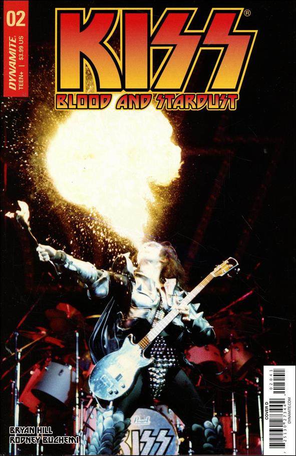 Kiss: Blood and Stardust issue 2-D Photo Cover