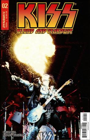 Kiss: Blood and Stardust issue 2-D Photo Cover