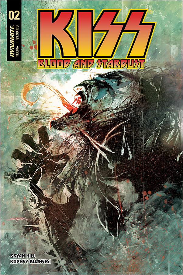 Kiss: Blood and Stardust issue 2 Stuart Sayger Cover