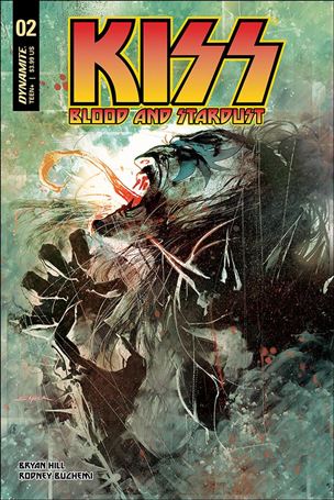 Kiss: Blood and Stardust issue 2 Stuart Sayger Cover