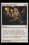 Magic the Gathering: New Phyrexia card 21 Remember the Fallen