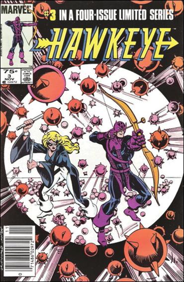 Hawkeye (1983) issue 3-C Canadian Price Cover