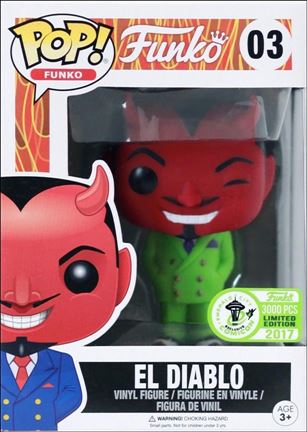 POP! Funko - Fantastik Plastik figure 3 El Diablo Emerald City Comicon 2017 1/3000