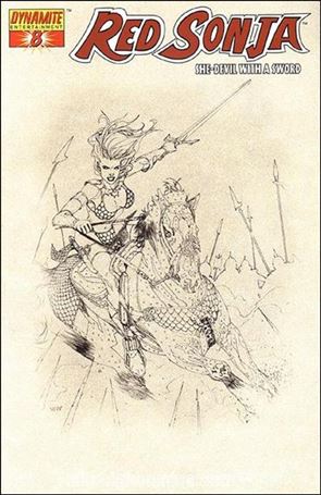Red Sonja (2005) issue 8-F Steve McNiven 1:50 