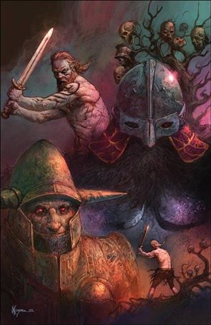 Starhenge, Book One: The Dragon & the Boar issue 6-C Dave Kendall Cover