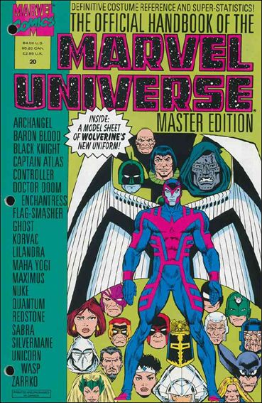 Official Handbook of the Marvel Universe: Master Edition issue 20
