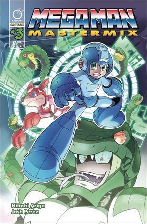 Mega Man Mastermix issue 3 Hitoshi Ariga Cover