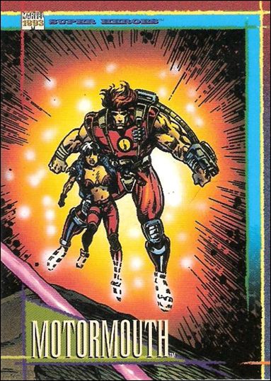 Marvel Universe: Series 4 (Base Set) card 129 Motormouth