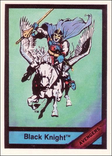 Marvel Universe (Base Set) card 35 Black Knight