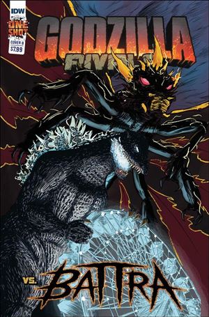 Godzilla Rivals vs Battra issue One Shot-B Mark Martinez Cover