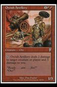Magic the Gathering: 7th Edition (Base Set) card 205 Orcish Artillery