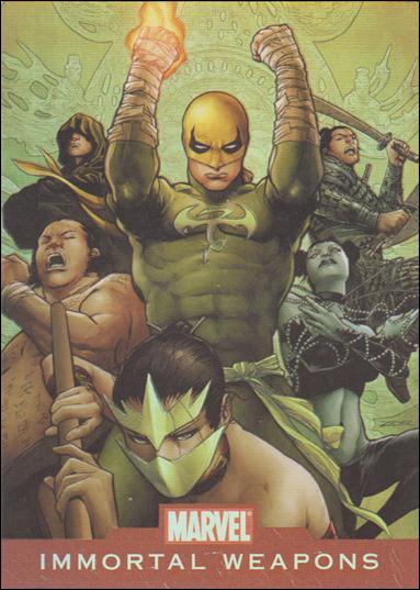 Marvel Heroes and Villains (Alliances Subset) card A11 Immortal Weapons