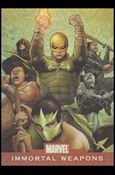 Marvel Heroes and Villains (Alliances Subset) card A11 Immortal Weapons