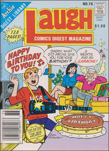 Laugh Digest Magazine issue 76-B Canadian Price Cover