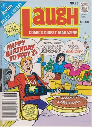 Laugh Digest Magazine issue 76-B Canadian Price Cover