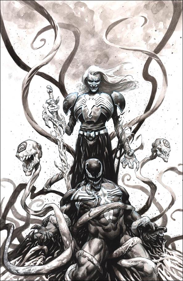 King in Black issue 2-K Jerome Opena Kwan Chang B&W Virgin Cover