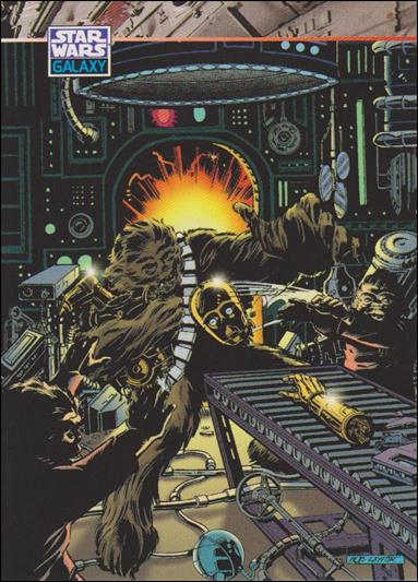 Star Wars Galaxy: Series 2 (Base Set) card 153 Danger! Ugnaughts at Work!