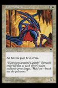 Magic the Gathering: Tempest (Base Set) card 50 Talon Sliver
