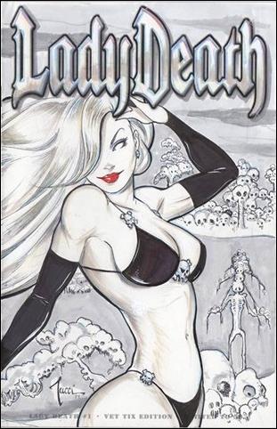 Lady Death (1994) issue 1-DA Vet Tix Edition 1/50