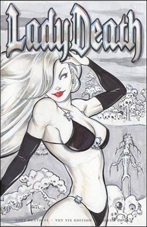 Lady Death (1994) issue 1-DA Vet Tix Edition 1/50