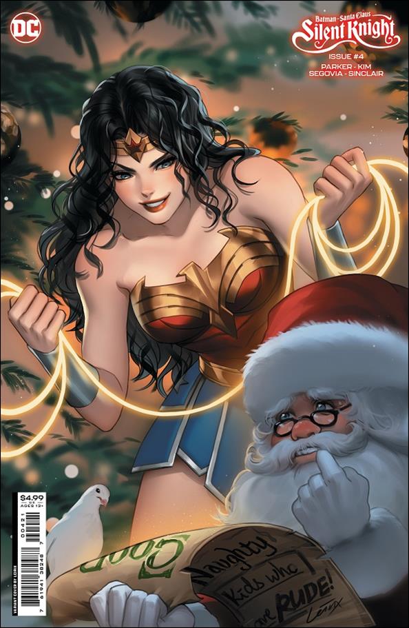 Batman - Santa Claus: Silent Knight issue 4-B Lesley Leirix Li Cardstock Cover