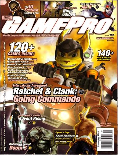 GamePro issue 182 Newsstand Edition