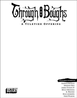 Through the Boughs: A Yuletide Offering issue 1-G Blank Sketch Wraparound Cardstock Cover