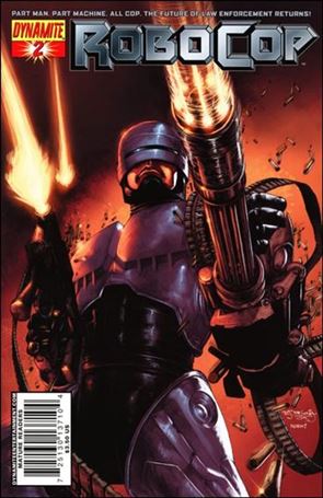 Robocop (2010) issue 2 Stephen Segovia Cover