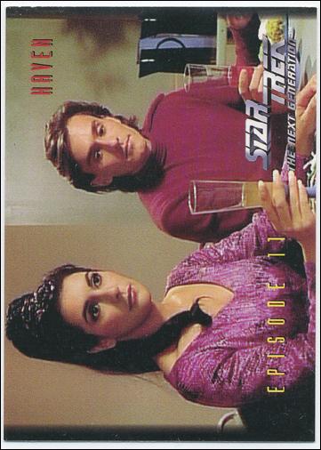 Star Trek: The Next Generation - The Episode Collection Season One (Base Set) card 41 Haven, Episode 11B