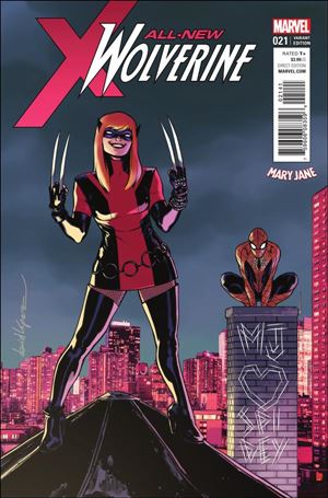 All-New Wolverine  issue 21-B David Lopez Mary Jane Cover