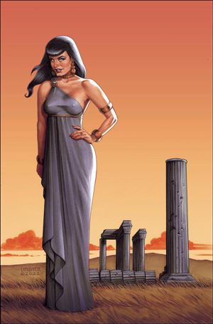 Bettie Page: The Alien Agenda issue 3-R Joseph Michael Linsner Virgin Cover