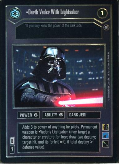 Star Wars: Reflections II: Expanding the Galaxy (Base Set) card 23 Darth Vader With Lightsaber