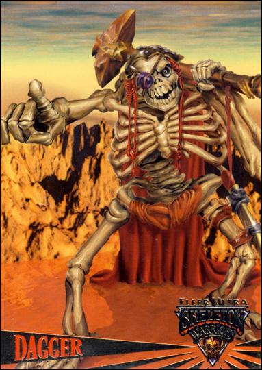 Fleer Ultra Skeleton Warriors (Base Set) card 18 Dagger