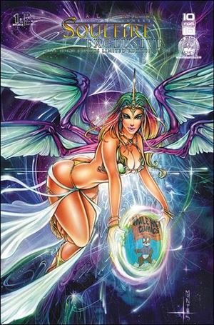 Michael Turner's Soulfire (2013) issue 1-D18 Monte Moore Mile High Comics Cover 1/750