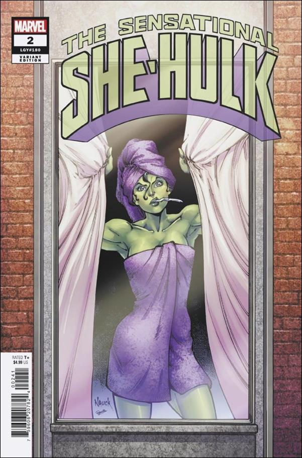 Sensational She-Hulk (2023) issue 2-E Todd Nauck Windowshades Cover