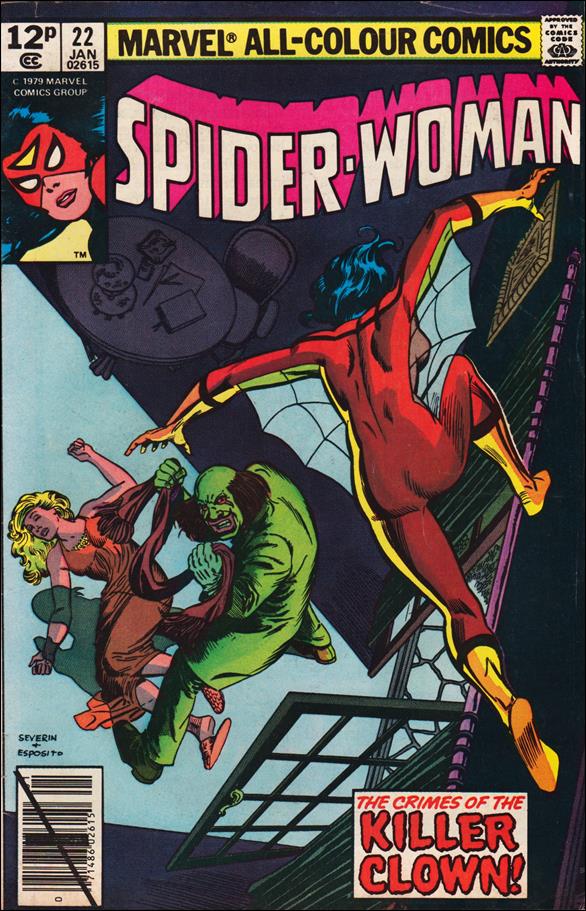 Spider-Woman (1978) issue 22-B UK Price Cover