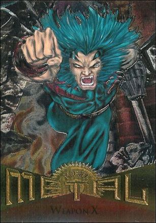 Marvel Metal (Base Set) card 9 Weapon X