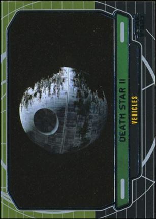 Star Wars Galactic Files (Base Set) card 289 Death Star II Vehicles