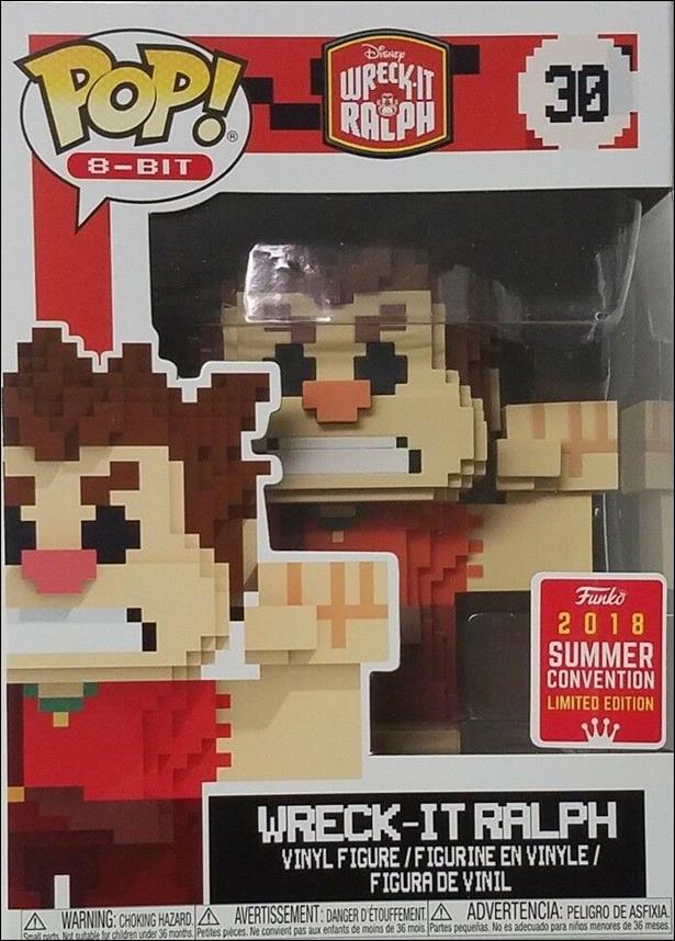 POP! 8-Bit figure 30-B Wreck-It Ralph Summer Convention Exclusive
