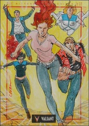2013 Valiant Comics Preview Trading Card Set (Sketch Card Subset) card RC-05